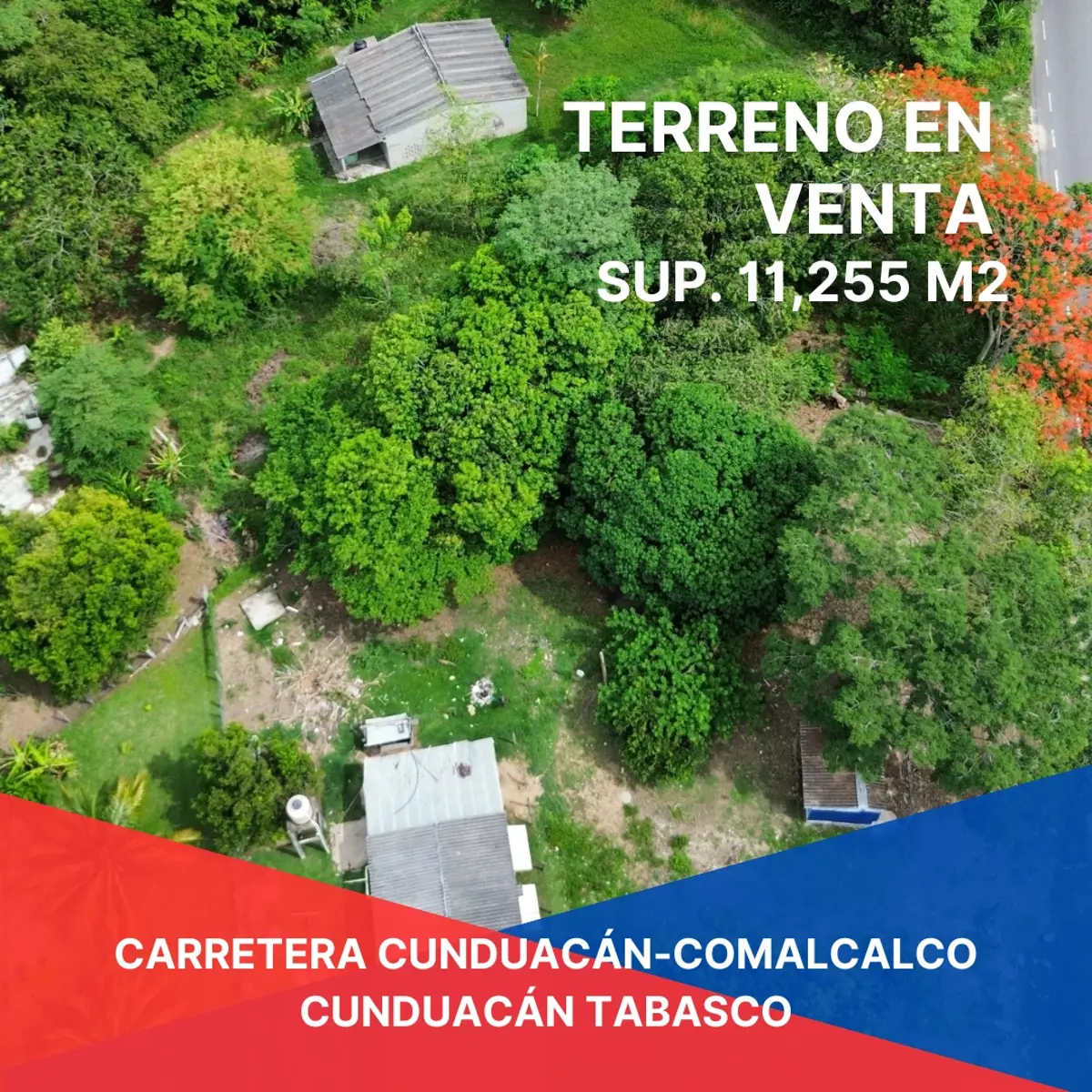 Terreno en venta en Pechucalco 2da. Sección (Las Cruces), Cunduacán — foto 1 de 6