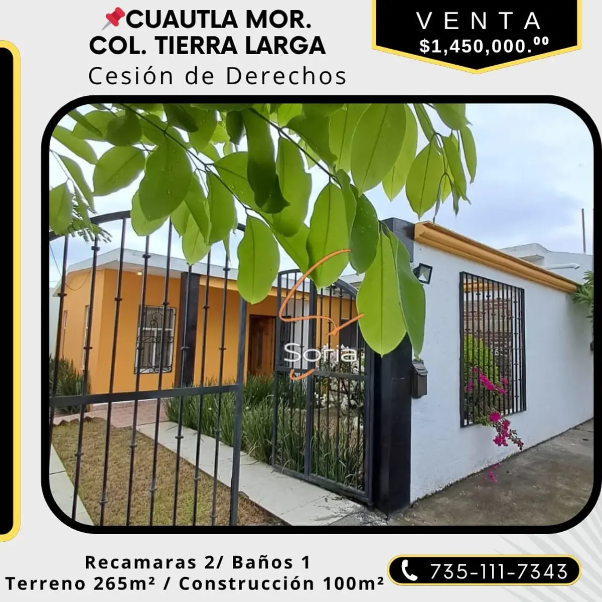 Casa en venta en Tierra Larga, Cuautla — foto 1 de 15