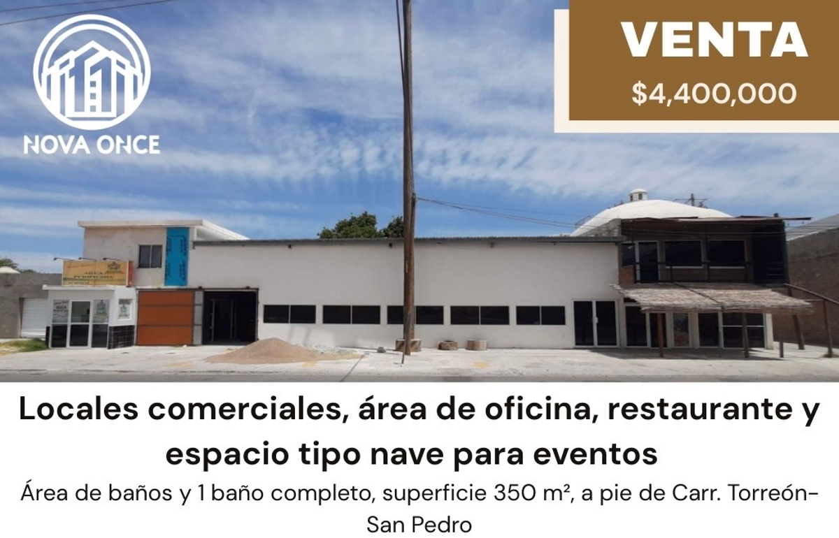 Nave en venta en Nuevo Jaboncillo, Francisco I. Madero — foto 1 de 9
