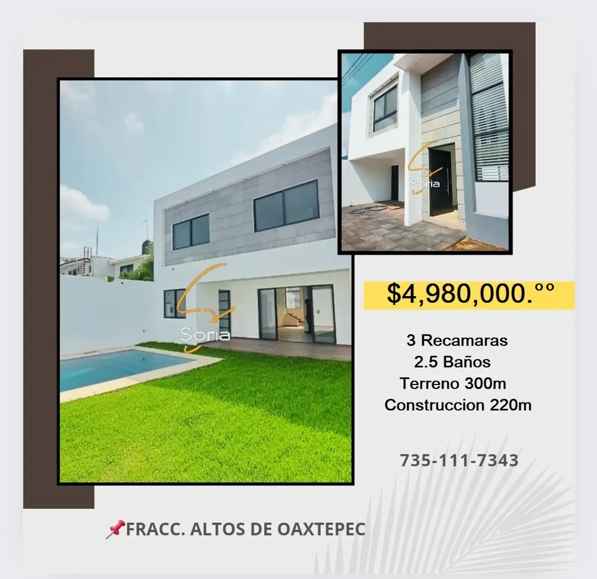 Casa en venta en Altos de Oaxtepec, Yautepec — foto 1 de 24