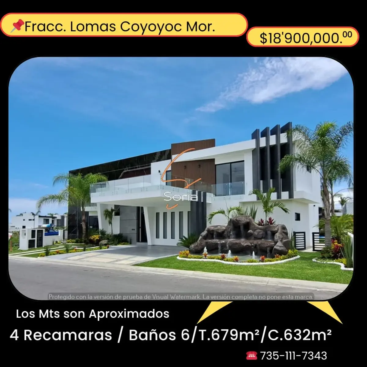 Casa en venta en Lomas de Cocoyoc, Atlatlahucan — foto 1 de 46
