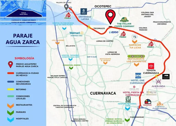 Terreno en venta en Ahuatepec, Cuernavaca — foto 2 de 2