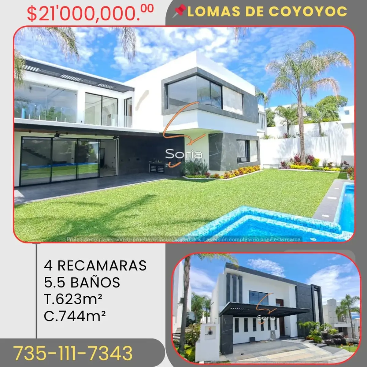 Casa en venta en Lomas de Cocoyoc, Atlatlahucan — foto 1 de 35