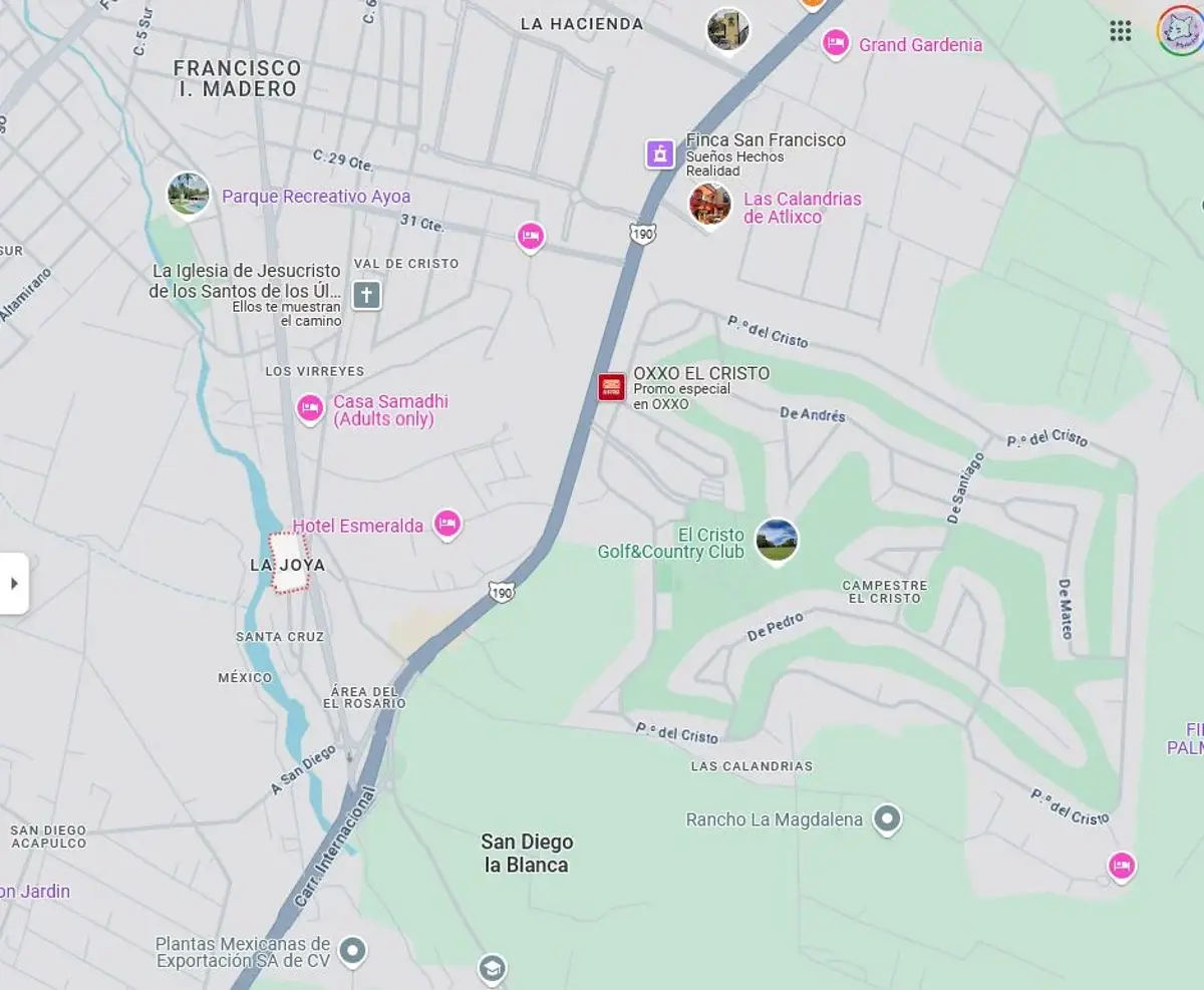 Terreno en venta en La Joya (Agropecuaria Tenextepec), Atlixco, Puebla