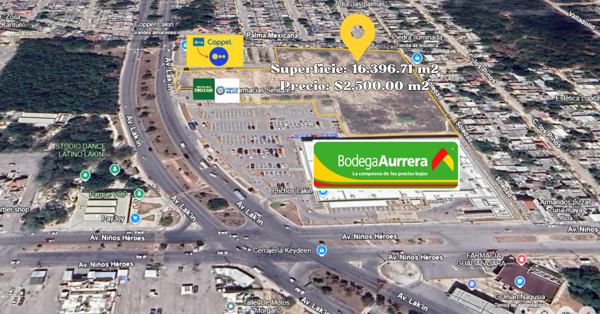 Terreno en venta en Supermanzana 65, Benito Juárez — foto 3 de 5