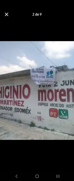 Terreno en venta en Chalco de Díaz Covarrubias Centro, Chalco — foto 2 de 2