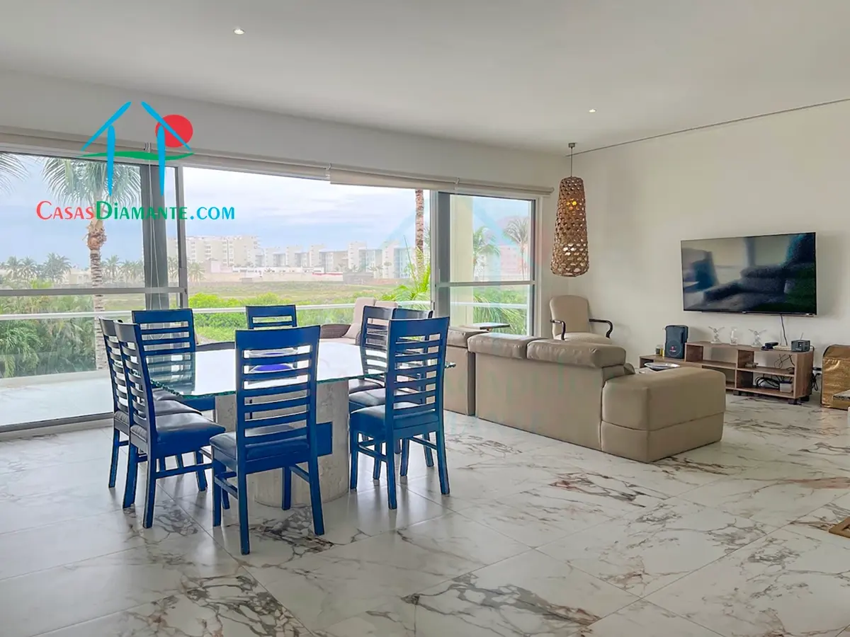 Departamento en condominio con club de playa. Con terraza y bodega para almacenamiento extra Departamento en condominio con club de playa. Con terraza y bodega para almacenamiento extra