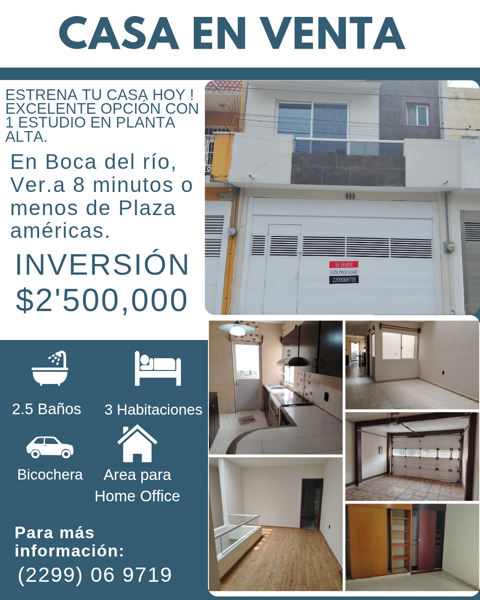 Casa en venta en Villa Rica, Boca del Río — foto 2 de 2