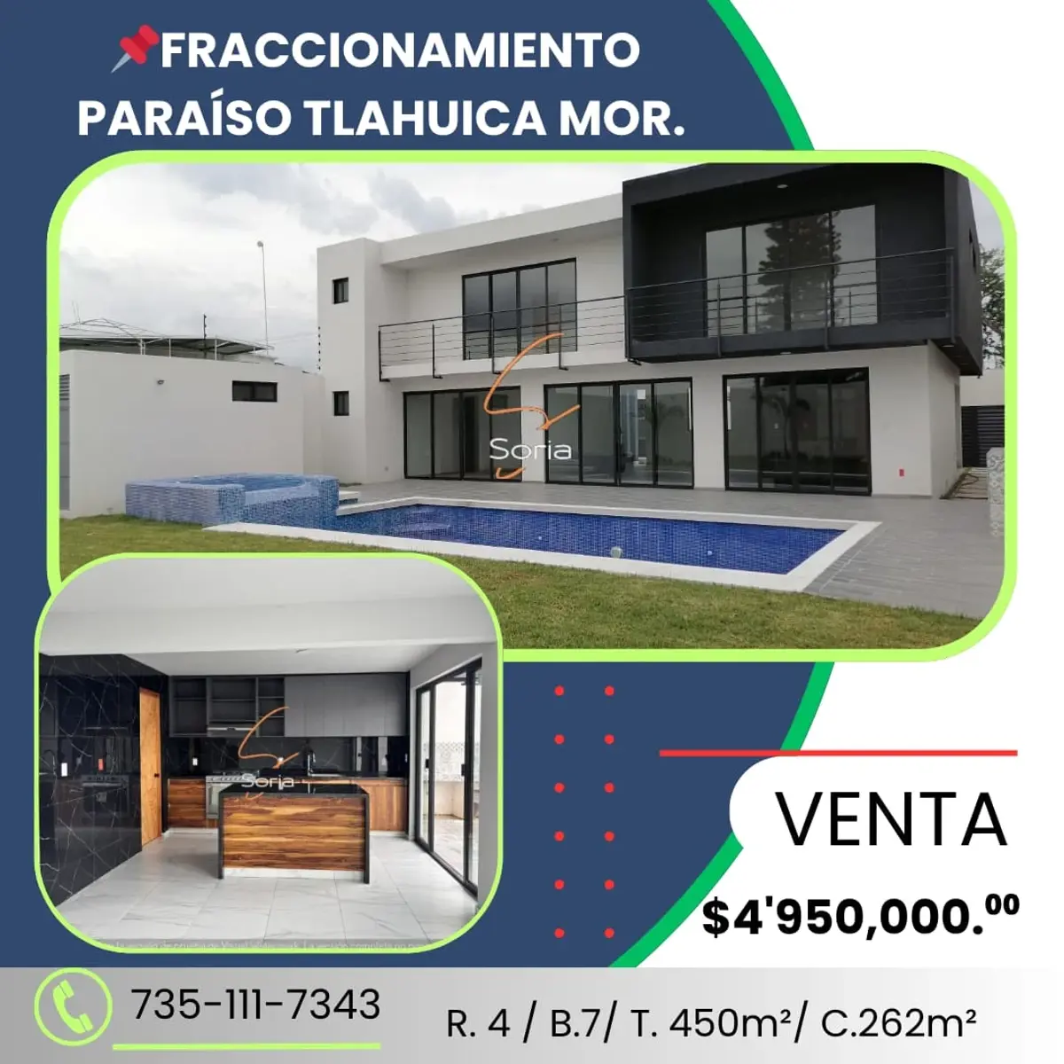 Casa en venta en Paraíso Tlahuica, Ayala — foto 1 de 38
