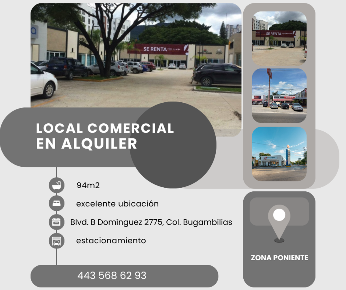 Local en renta en Tuxtla Gutiérrez Centro, Tuxtla Gutiérrez — foto 1 de 4