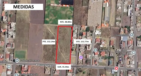 Terreno en venta en Agrícola Lázaro Cárdenas, Metepec — foto 2 de 9