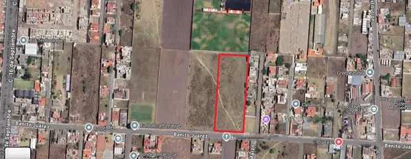 Terreno 6,275 m2 Col. Agrícola Lázaro Cárdenas, Metepec