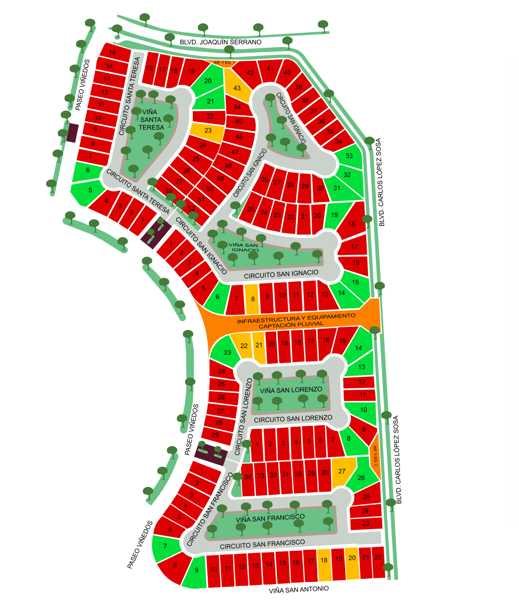 Terreno en venta en Los Viñedos, Torreón — foto 2 de 2