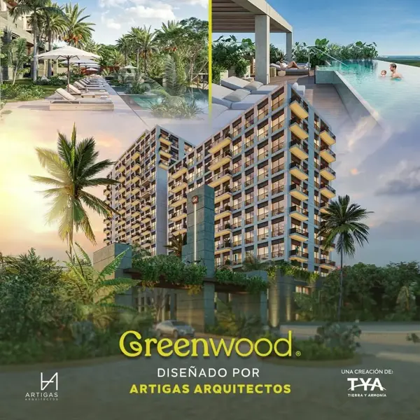¡Inversión inteligente en Cancún! ??Greenwood, un proyecto tipo resort.