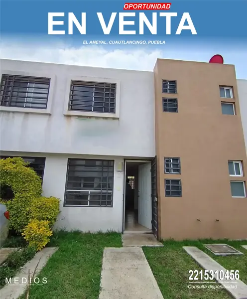 CASA EN LIQUIDACION EN FRACC EL AMEYAL, CUAUTLANCINGO, PUEBLA, PRECIO NEGOCIABLE