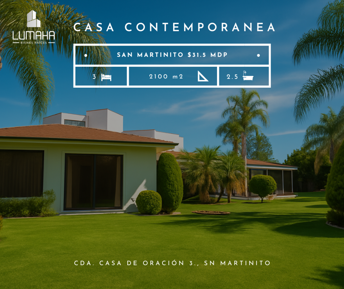 Casa en venta en San Martinito, San Andrés Cholula — foto 1 de 16