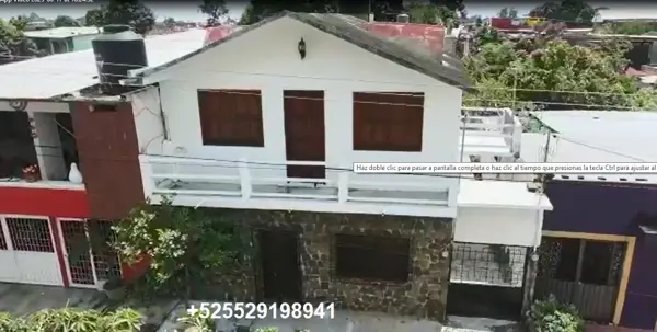 Amplia casa en venta. Servicios de agua y luz y un pozo de 12 m bomba sumergible