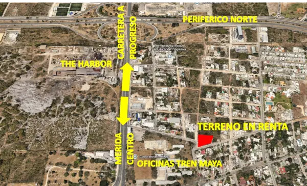 | Terreno en renta con oficina y área techada | | Terreno en renta con oficina y área techada |