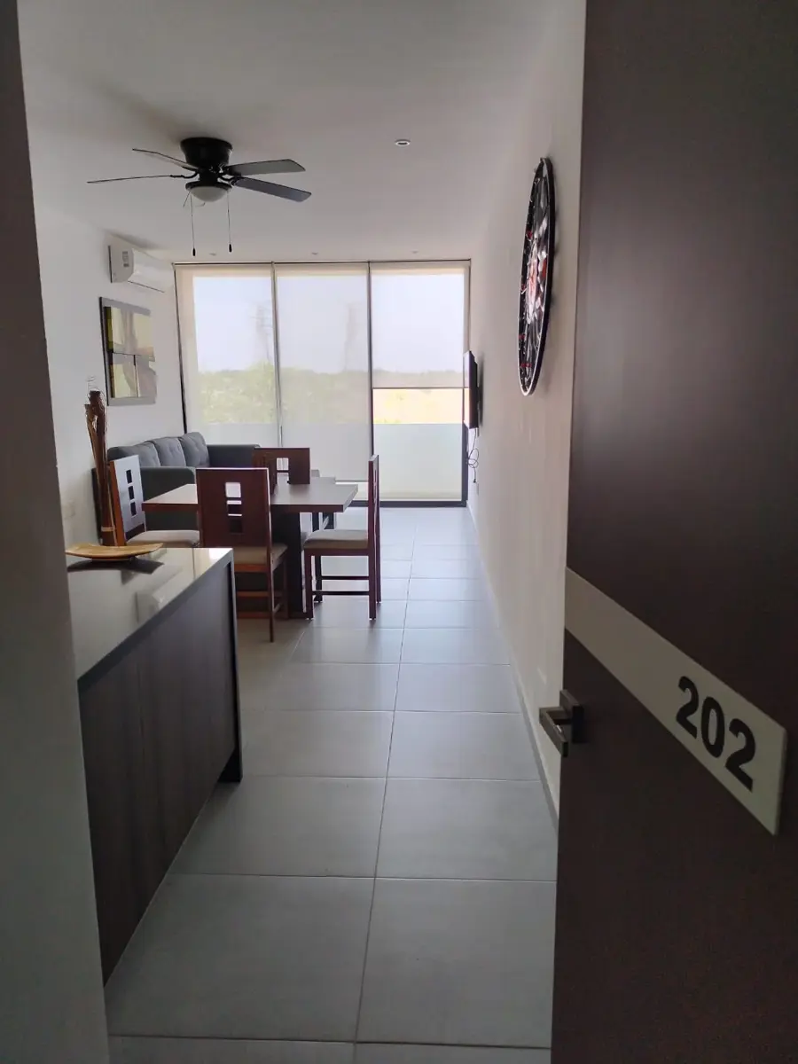 Departamento en renta en Temozon Norte, Mérida — foto 1 de 15