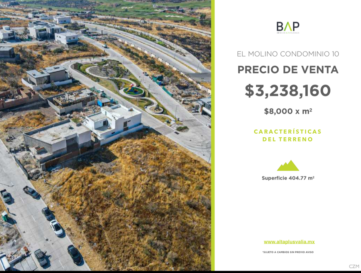 Terreno en venta en El Molino Residencial y Golf, León — foto 1 de 4