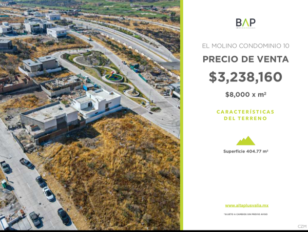 Terreno en venta en El Molino Residencial y Golf, León, Guanajuato