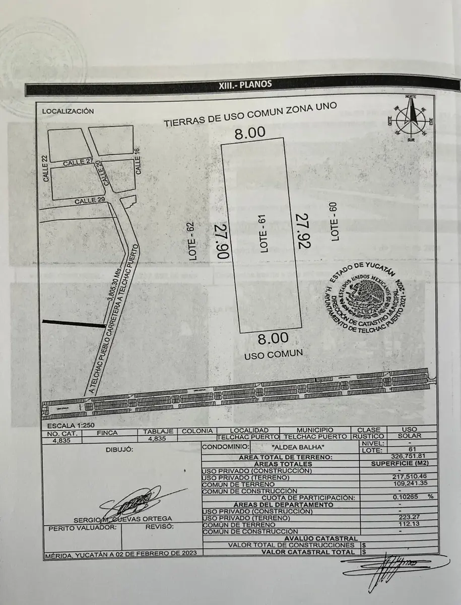 Terreno en venta en Telchac Puerto, Telchac Puerto — foto 1 de 7