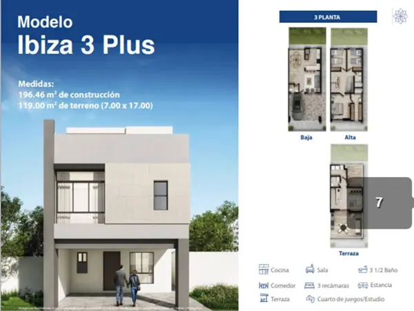 Casa en venta en Verania, García — foto 3 de 9