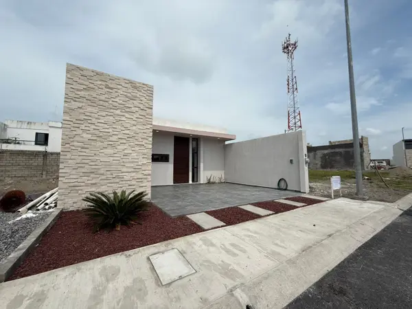 Estrena Casa de Una Planta Entrega Inmediata