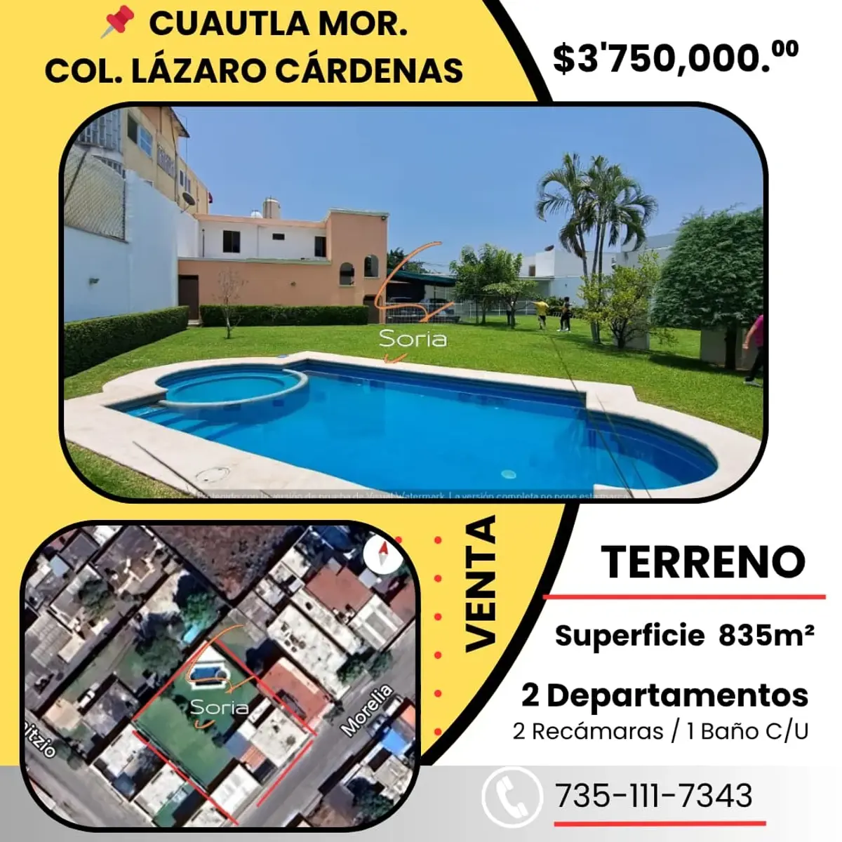 Terreno en venta en Lazaro Cardenas, Cuautla — foto 1 de 20