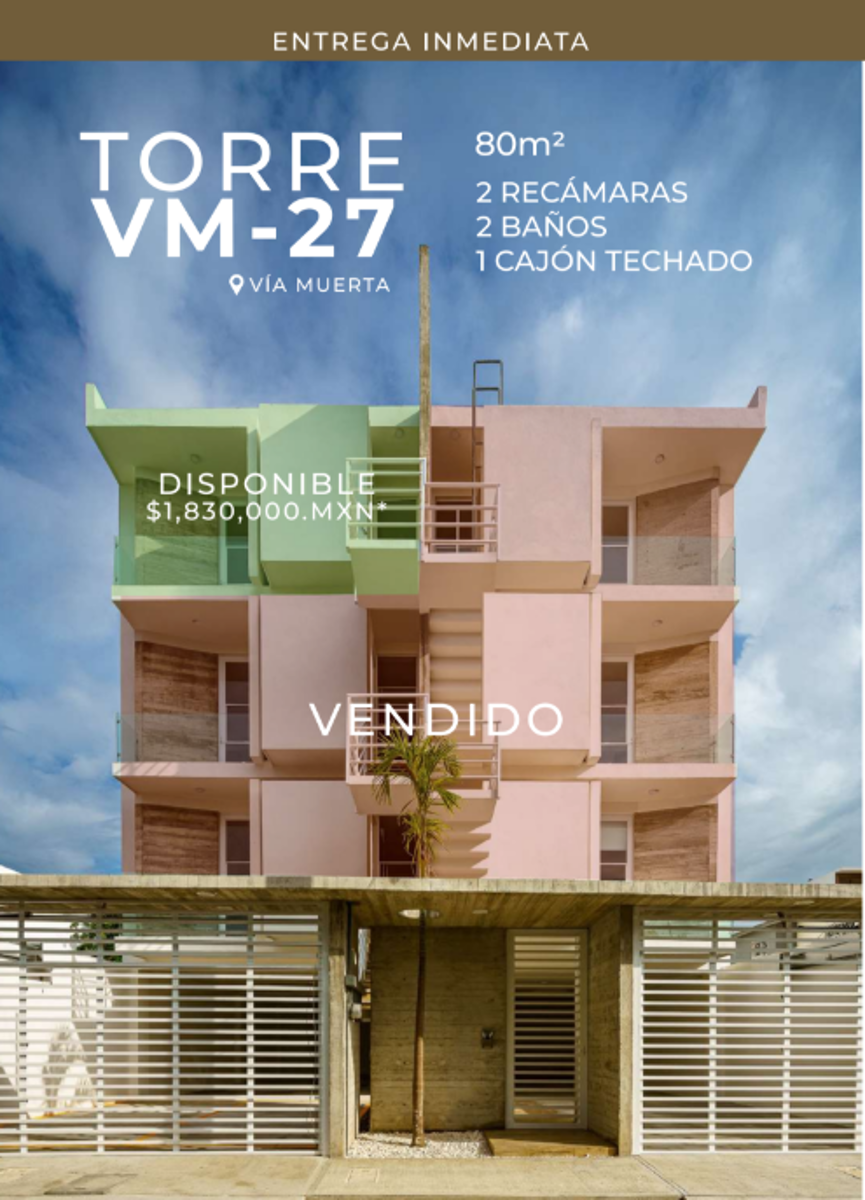 Departamento en venta en Obrera, Boca del Río — foto 1 de 4