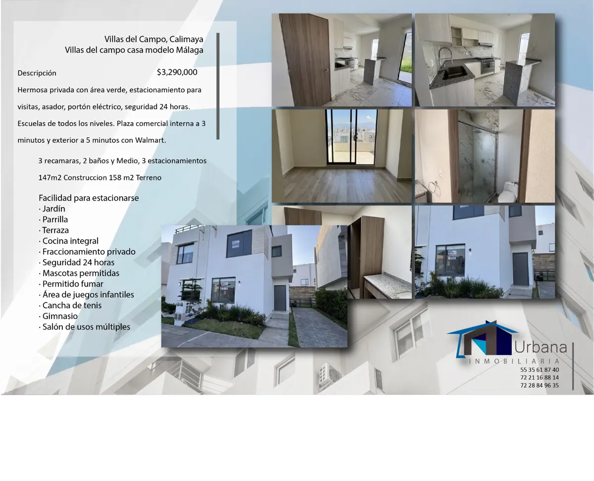 Casa en venta en Villas del Campo, Calimaya