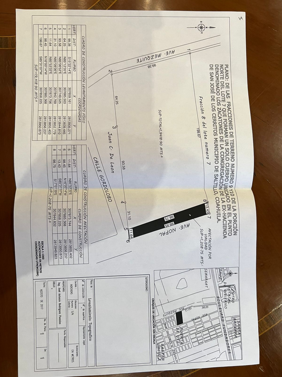 Terreno en venta en San Jose de los Cerritos, Saltillo — foto 1 de 6