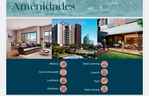 Departamento en venta en Vía Cordillera, Santa Catarina — foto 3 de 10