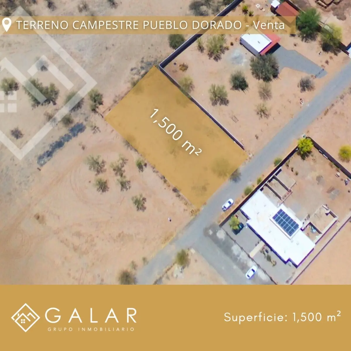 Terreno en venta en Pueblo Dorado, Hermosillo — foto 1 de 8