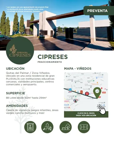 NUEVO FRACCIONAMIENTO CON EXCELENTE UBICACION