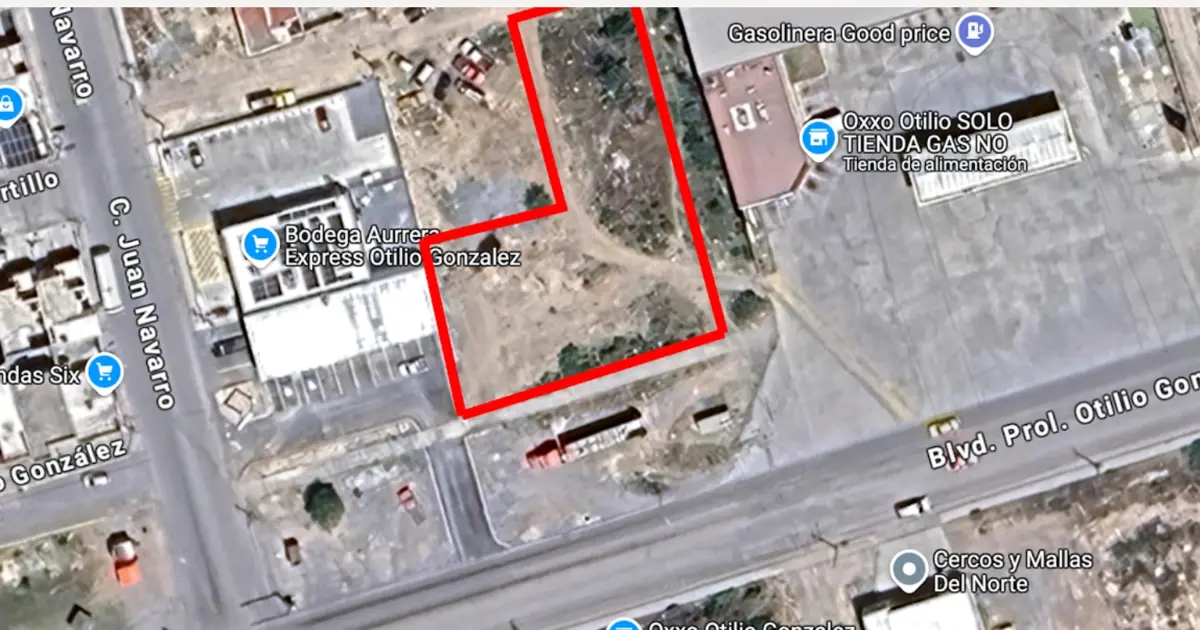 Terreno en renta en Morelos, Saltillo — foto 1 de 3