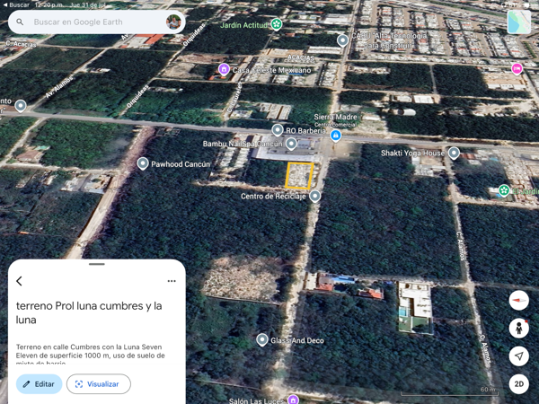 Terreno en venta en Supermanzana 313, Benito Juárez — foto 2 de 6