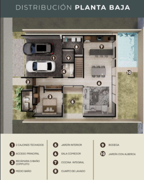 Casa en venta en Las Olas Residencial, Alvarado — foto 2 de 10