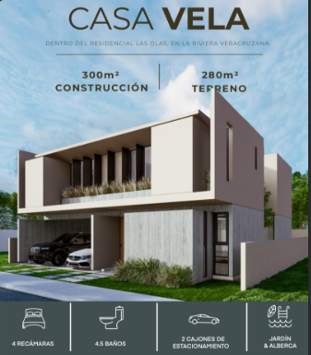 Casa en venta en Las Olas Residencial, Alvarado — foto 1 de 10