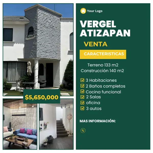 Casa en venta en Vergel de Arboledas, Atizapán de Zaragoza — foto 2 de 24