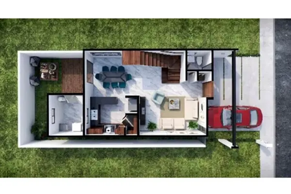 Casa en venta en Supermanzana 320, Benito Juárez — foto 2 de 3