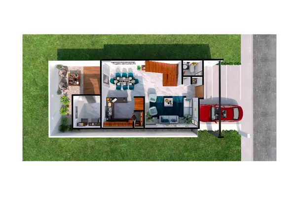 Casa en venta en La Joya Xamanha, Solidaridad — foto 3 de 3