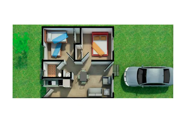 Casa en venta en Sierra Vista, Juárez — foto 3 de 5