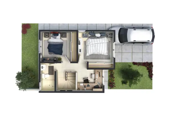 Casa en venta en Los Huertos, Juárez — foto 3 de 3