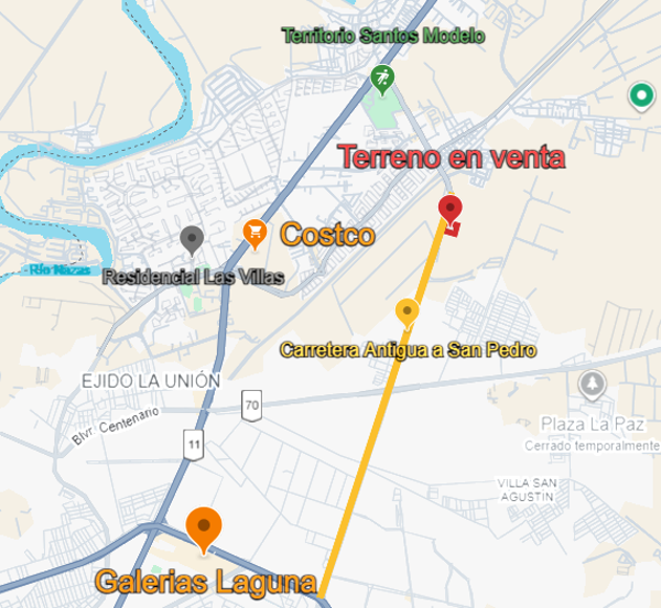 Terreno en venta en Ejido Ana, Torreón — foto 3 de 3