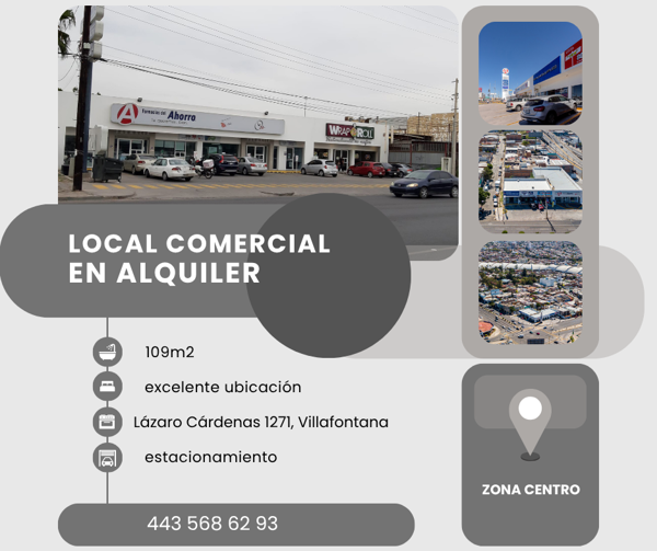 Local en renta en Villafontana, Mexicali, Baja California