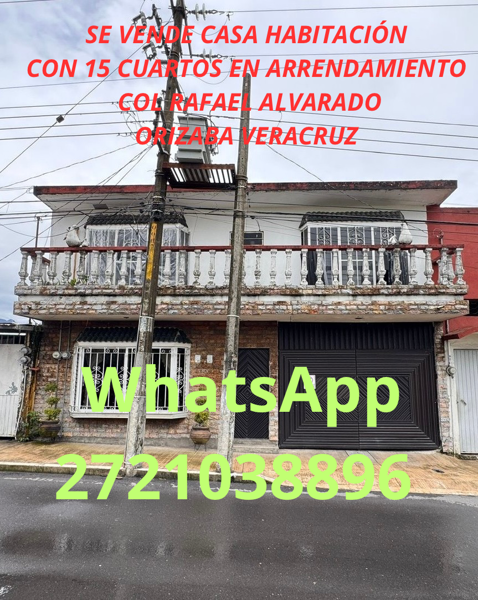 Casa en venta en Rafael Alvarado, Orizaba, Veracruz de Ignacio de la Llave