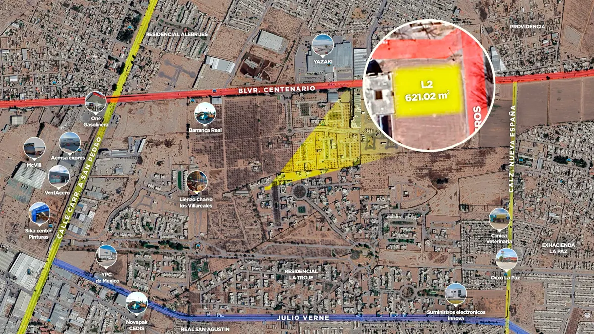Terreno en venta en Las Trojes, Torreón — foto 1 de 6