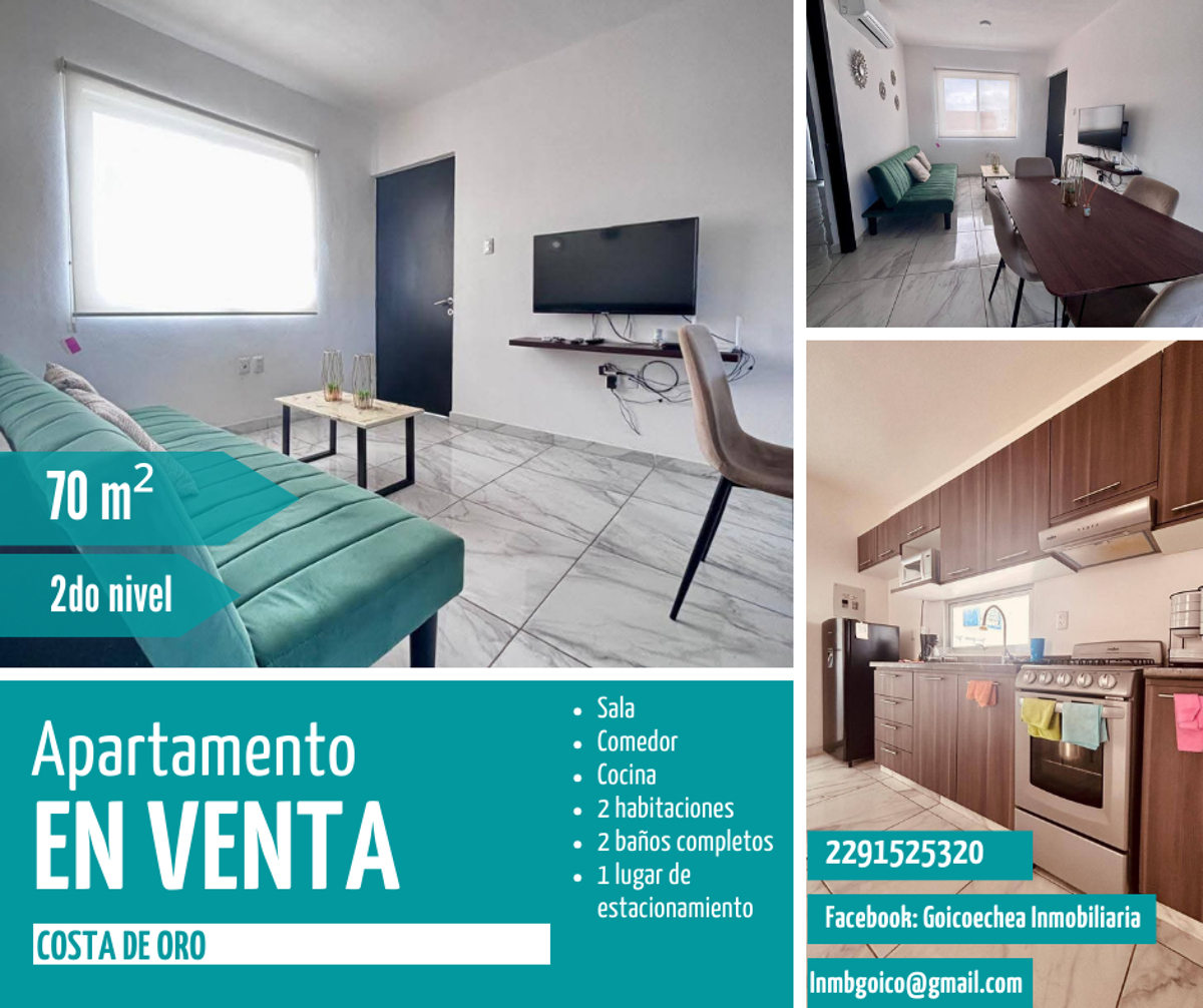 Departamento en venta en Costa de Oro, Boca del Río — foto 1 de 11