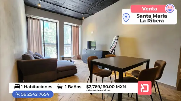 Departamentos En Venta En Santa María La Ribera